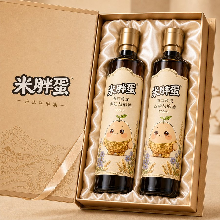 古法胡麻油礼盒
