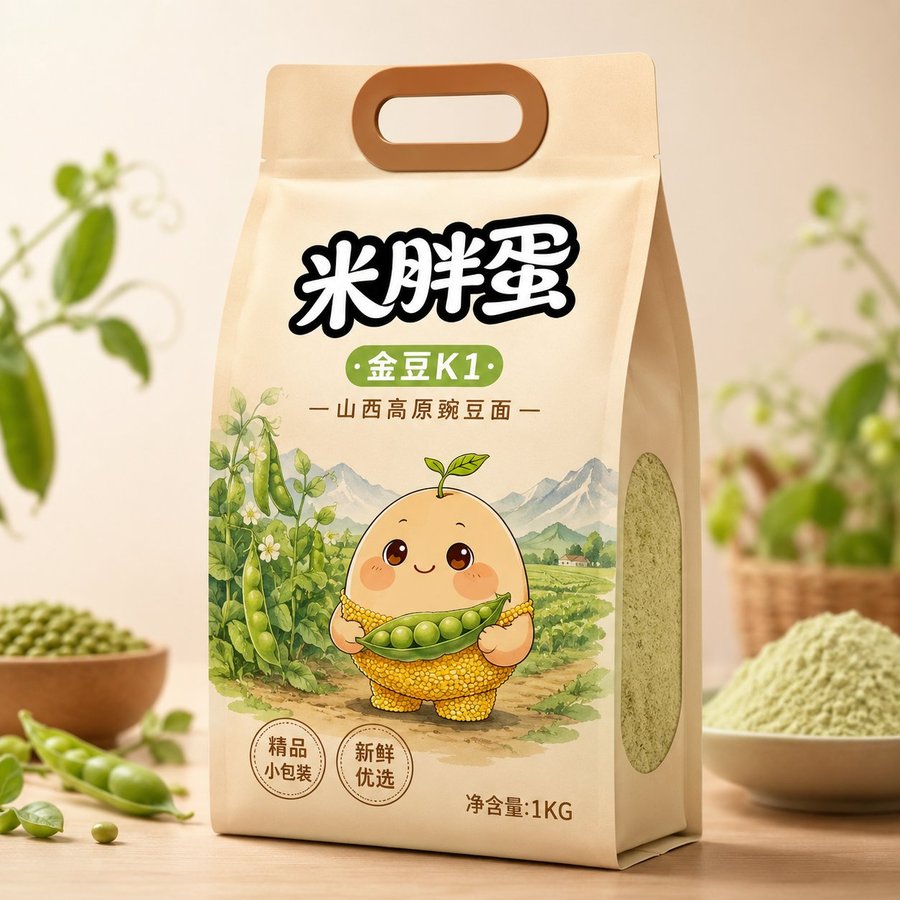 金豆K1豌豆面